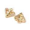 Brass Micro Pave Cubic Zirconia Pendants KK-D373-01A-G-2