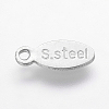 Stainless Steel Charms STAS-P160-03P-3
