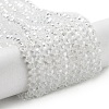 Electroplate Transparent Glass Beads Strands X-EGLA-A035-T3mm-A19-1