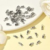 Tarnish Resistant 304 Stainless Steel Folding Crimp Ends STAS-R063-28-5