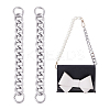 2Pcs Aluminum Curb Chain Purse Strap Extender FIND-HY0004-37S-1