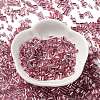 Baking Paint Glass Round Bugle Beads SEED-Z002-A-E07-2