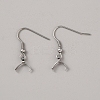 304 Stainless Steel Earring Hooks STAS-WH0027-70P-1
