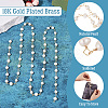 1 Strand Handmade Cultured Freshwater Pearl Beaded Chains AJEW-TA0001-93-4