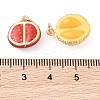 Rack Plating Brass Enamel Pendants KK-G507-04A-G-3