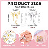 20Pcs 2 Colors Alloy Pendants FIND-TA0008-04-4