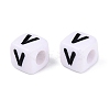 Opaque Acrylic Beads SACR-N020-04A-V-3