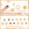 26Pcs 13 Colors Transparent Resin Pendants FIND-OC0002-72-4