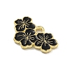 Alloy Enamel Pendants ENAM-Z015-06G-03-2