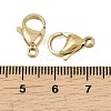 304 Stainless Steel Lobster Claw Clasps STAS-D218-01G-04-3
