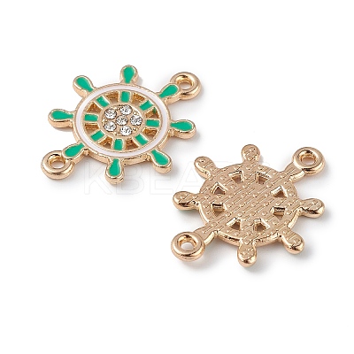 Alloy Enamel Connector Charms ENAM-I054-06C-1