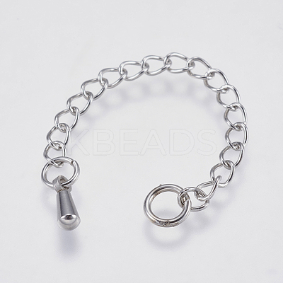 Tarnish Resistant 304 Stainless Steel Chain Extender STAS-I097-030P-1