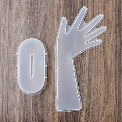 Hand DIY Holder Silicone Molds DIY-A059-10-1