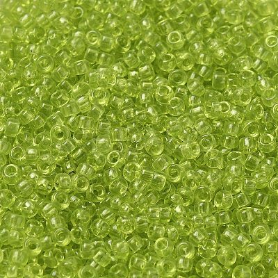 Transparent Colours Glass Round Seed Beads SEED-B001-06A-11-1