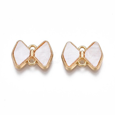 Rack Plating Alloy Enamel Connector Charms ENAM-N055-066-1