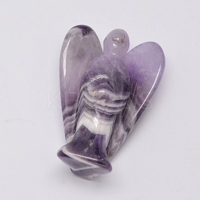 Angel Natural Amethyst Home Display Decorations DJEW-L009B-06-1