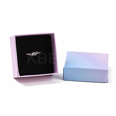 Gradient Color Cardboard Gift Boxes LS-CBOX-H006-01A-1