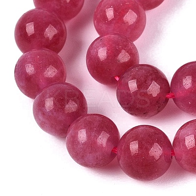 Natural Quartz Beads Strands G-T129-01-8mm-1