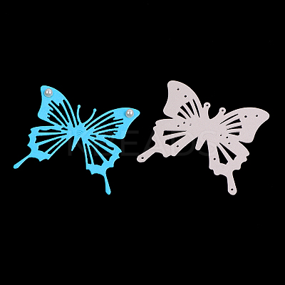 Butterfly Frame Carbon Steel Cutting Dies Stencils DIY-F028-68-1