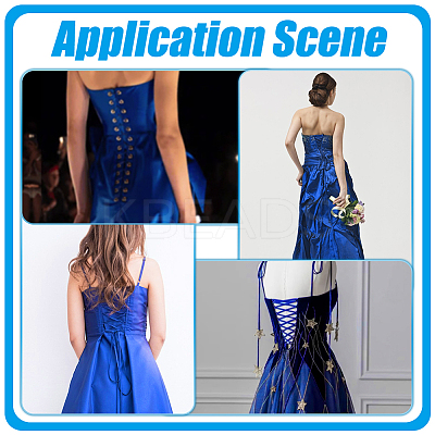 Women's Wedding Dress Zipper Replacement DIY-WH0128-10A-1