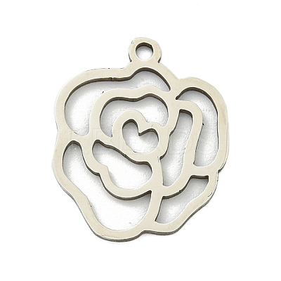 Non-Tarnish 201 Stainless Steel Pendants STAS-M015-02P-1