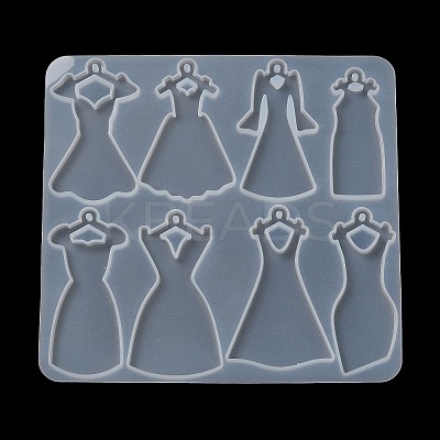 Dress Pendant DIY Silicone Molds SIMO-C012-01A-1