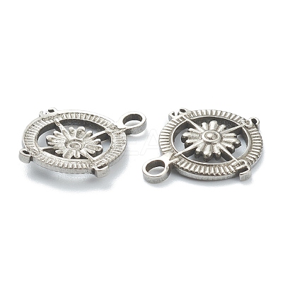 Non-Tarnish 304 Stainless Steel Pendants STAS-P279-10P-1