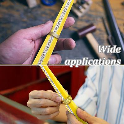 Plastic Ring American Size Sticks TOOL-WH0053-74-1