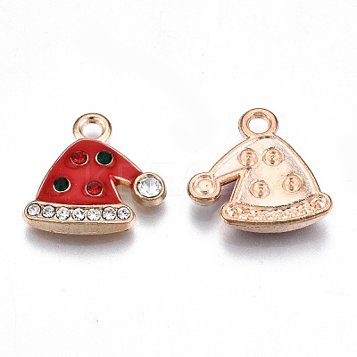 Alloy Enamel Pendants ENAM-Q442-035-RS-1