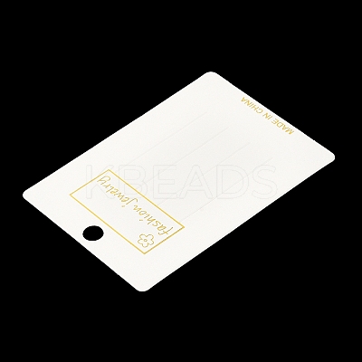 Gold Stamping Cardboard Hair Clip Display Cards CDIS-M005-15-1