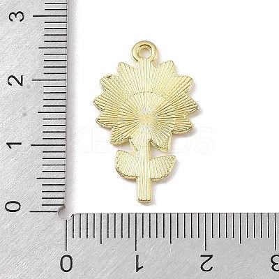 Golden Plated Alloy Enamel Pendants FIND-M015-01G-C-1