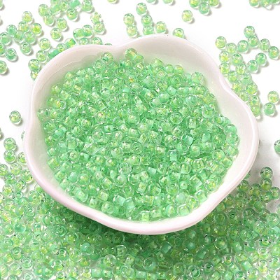 Transparent Glass Round Seed Beads SEED-B001-05A-06-1