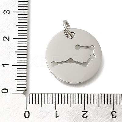 Anti-Tarnish 304 Stainless Steel Pendants STAS-M074-02E-P-1