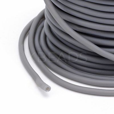 Hollow Pipe PVC Tubular Synthetic Rubber Cord RCOR-R007-3mm-10-1