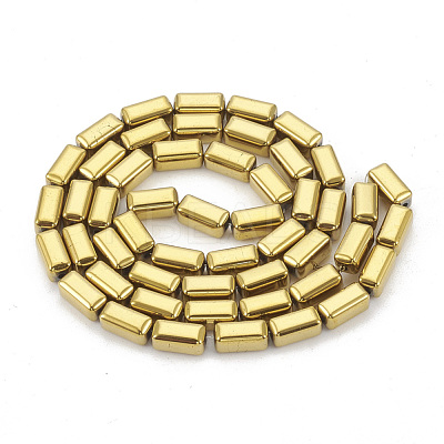 Electroplate Non-magnetic Synthetic Hematite Beads Strands G-N0322-10K-1