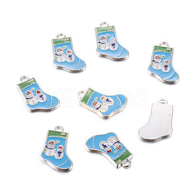 Alloy Enamel Pendants LS-EA549Y-2-1