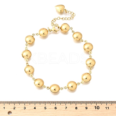 304 Stainless Steel Link Bracelets for Women BJEW-P354-02B-G-1