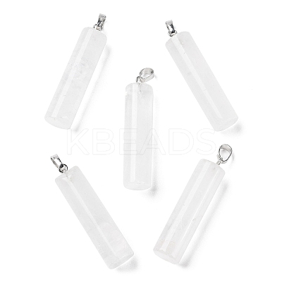 Natural Quartz Crystal Pendants G-E603-02P-05-1