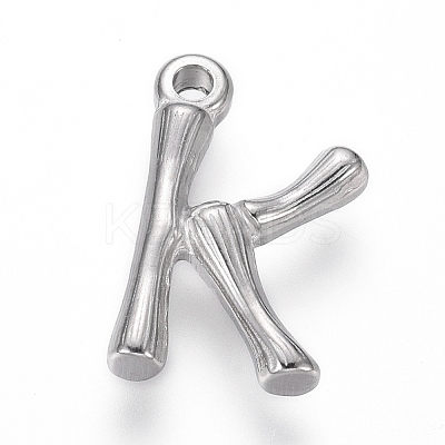 Tarnish Resistant 304 Stainless Steel Pendants STAS-G214-38P-K-1