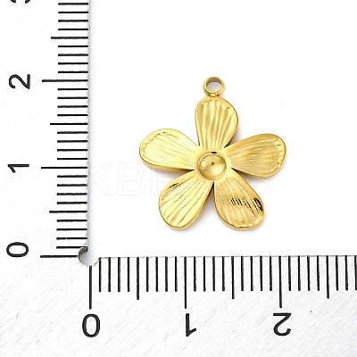 304 Stainless Steel Pendants STAS-S163-08B-G-1