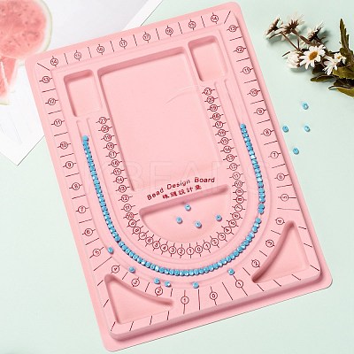 Plastic Bead Design Boards for Necklace Design TOOL-YW0001-26B-1