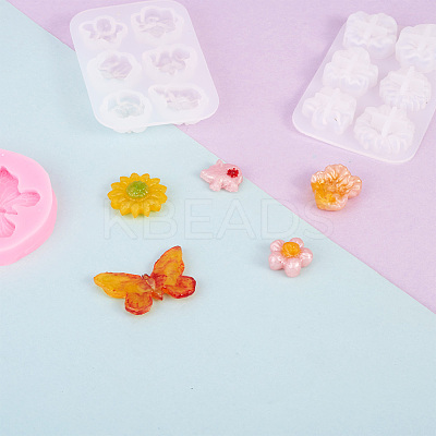 5Pcs 5 Style DIY Silicone Molds DIY-PJ0001-23-1