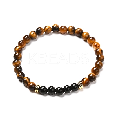 Aromatherapy Energy Stretch Bracelets Set for Girl Women BJEW-JB06736-01-1