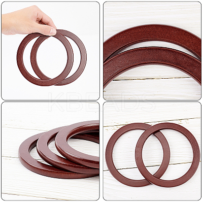 Wooden Round Shaped Handles Replacement WOOD-PH0009-19-1