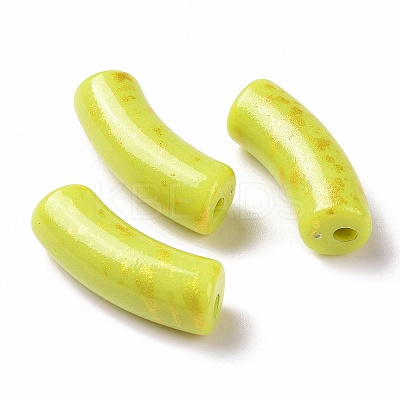 Opaque Acrylic Beads OACR-A016-05I-1