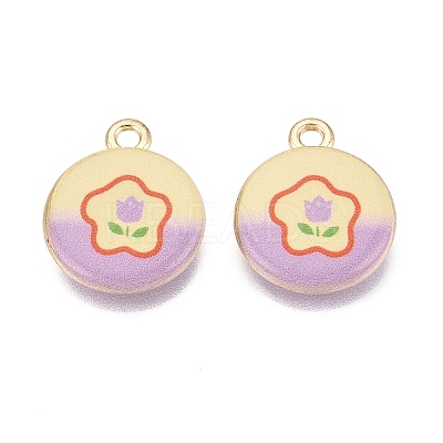 Printed Alloy Pendants PALLOY-SZC0008-12E-1