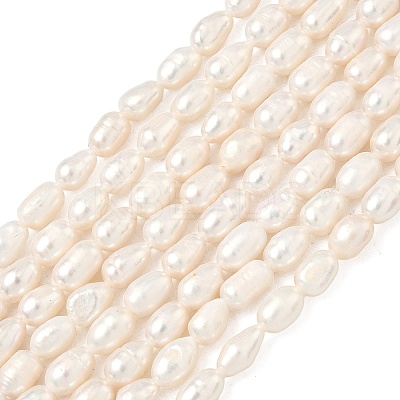 Natural Cultured Freshwater Pearl Beads Strands PEAR-D003-01D-14-1