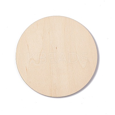 Wooden Carved Cup Mats AJEW-P103-01B-1