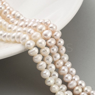 Natural Cultured Freshwater Pearl Beads Strands PEAR-C003-17C-1