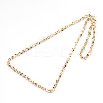 Fashionable 304 Stainless Steel Chain Necklaces X-NJEW-I060-05A-1